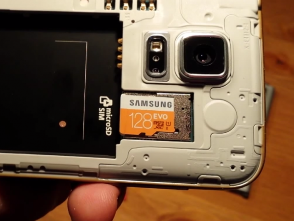 Samsung 128 GB EVO microSDXC UHS-I s5 note4