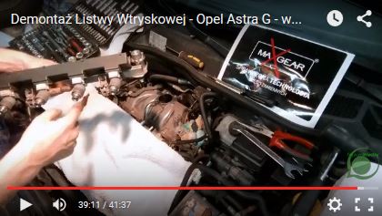 Demontaż Listwy Wtryskowej - Opel Astra G - www.APARTS.pl