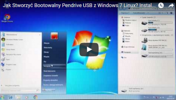 Jak Stworzyć Bootowalny Pendrive USB z Windows 7 Linux