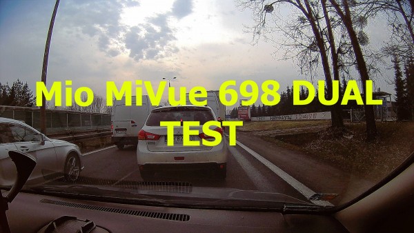 TEST Mio MiVue 698 DUAL 1296p 30fps Wideorejestrator Samochodowy z GPS Extreme HD