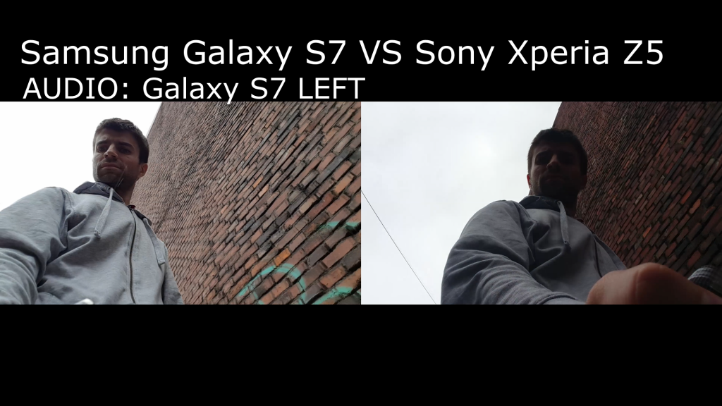 Galaxy S7 VS Xperia Z5 Camera TEST UHD VIDEO 4K 3820x2160