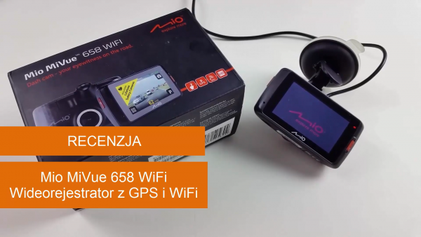 Mio MiVue 658 WiFi RECENZJA Test Wideorejestratora z GPS i WiFi