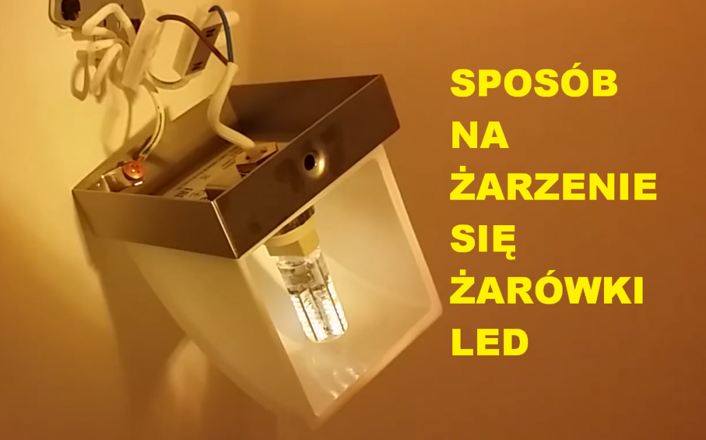 Żarzenie Żarówki LED po Wyłączeniu (Kondensator 220 nano 305V) 2 zł - Poradnik PL