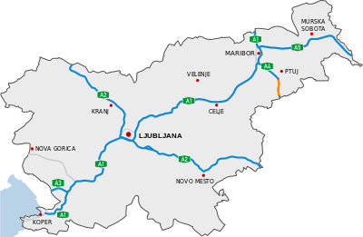 Jak ominąć płatne autostradę w Słowenii