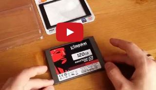 Dysk SSD Kingston V300 120GB Unboxing Rozpakowanie PL