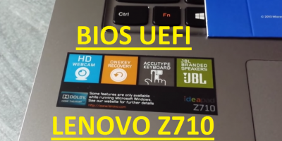 Lenovo IdeaPad Z710 BIOS UEFI