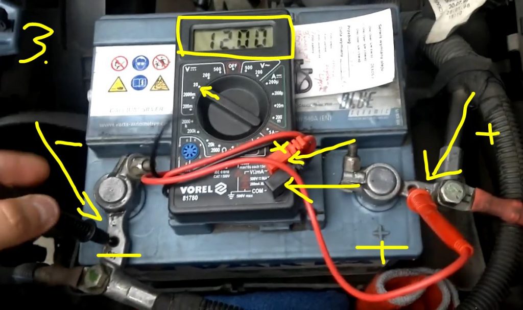 Jak Sprawdzić Napięcie Akumulatora 12V 24V oraz Masę